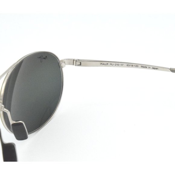 Maui Jim PILOT MJ 210-17 Gunmetal / Neutral Grey Polarized Lens - Picture 5 of 6